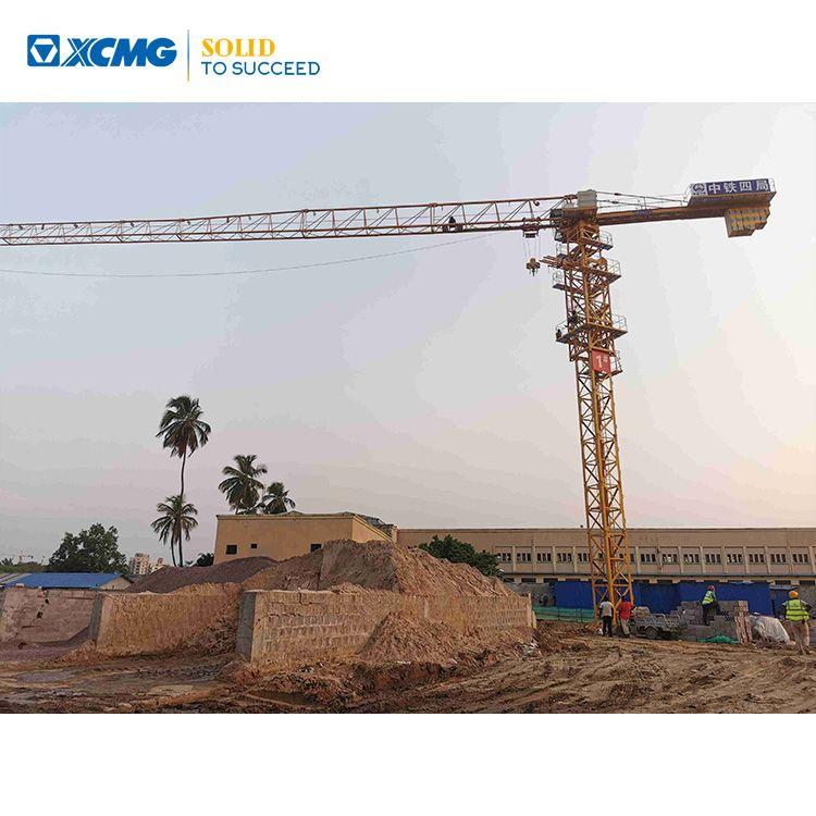 XCMG Official High Quality 60m Jib Length Secondhand Tower Crane XGT6013-6S1 with Spare Parts